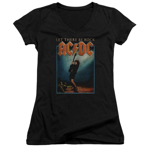 Acdc - Let There Be Rock Junior V Neck