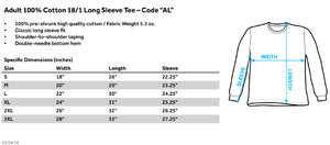 Aquaman Movie - Silhouette Long Sleeve Adult 18/1