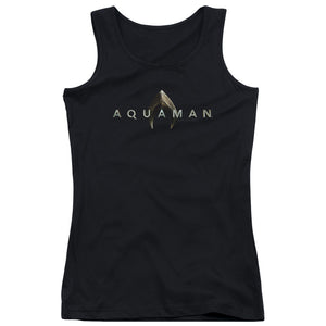 Aquaman Movie - Logo Juniors Tank Top