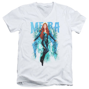 Aquaman Movie - Mera Short Sleeve Adult V Neck 30/1