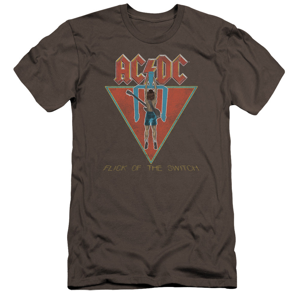 Acdc - Flick Of The Switch Premium Canvas Adult Slim Fit 30/1