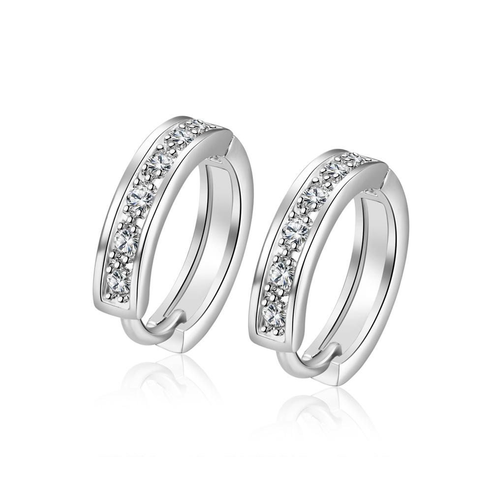 Swarovski Elements Mini Hoops