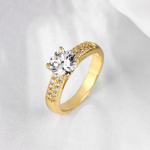 Swarovski Elements Duo 18K GoldRing