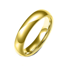 Stainless Steel Comfort Fit Unisex Band Ring