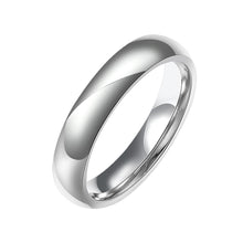 Stainless Steel Comfort Fit Unisex Band Ring