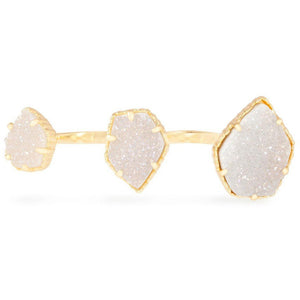 Triple Ice Statement Ring