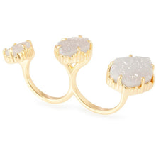 Triple Ice Statement Ring