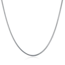 Stainless Steel Smooth Snake Chain Necklace