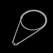 Stainless Steel Smooth Snake Chain Necklace