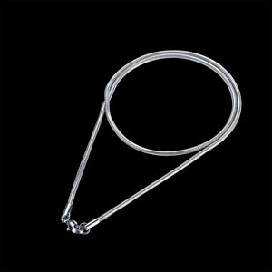 Stainless Steel Smooth Snake Chain Necklace