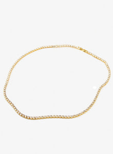 Swarovski Crystals Classic 3mm Tennis Choker  Necklace