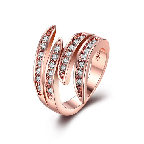 Swarovski Crystals Ariana Pave Wrap Around  Ring