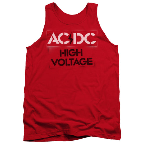 Acdc - High Voltage Stencil Adult Tank
