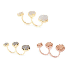 Triple Ice Statement Ring